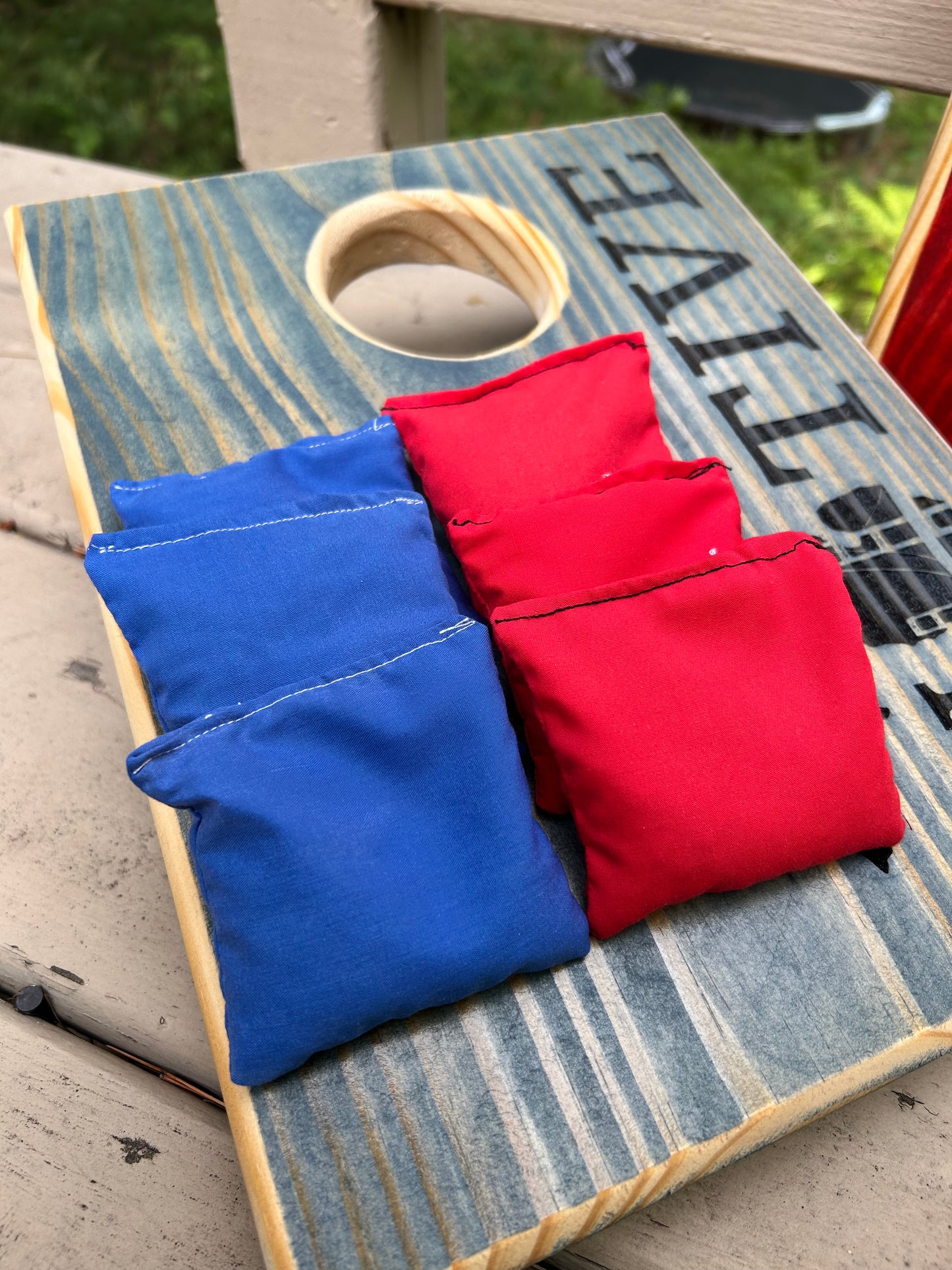 Patriotic Native Cornhole Set