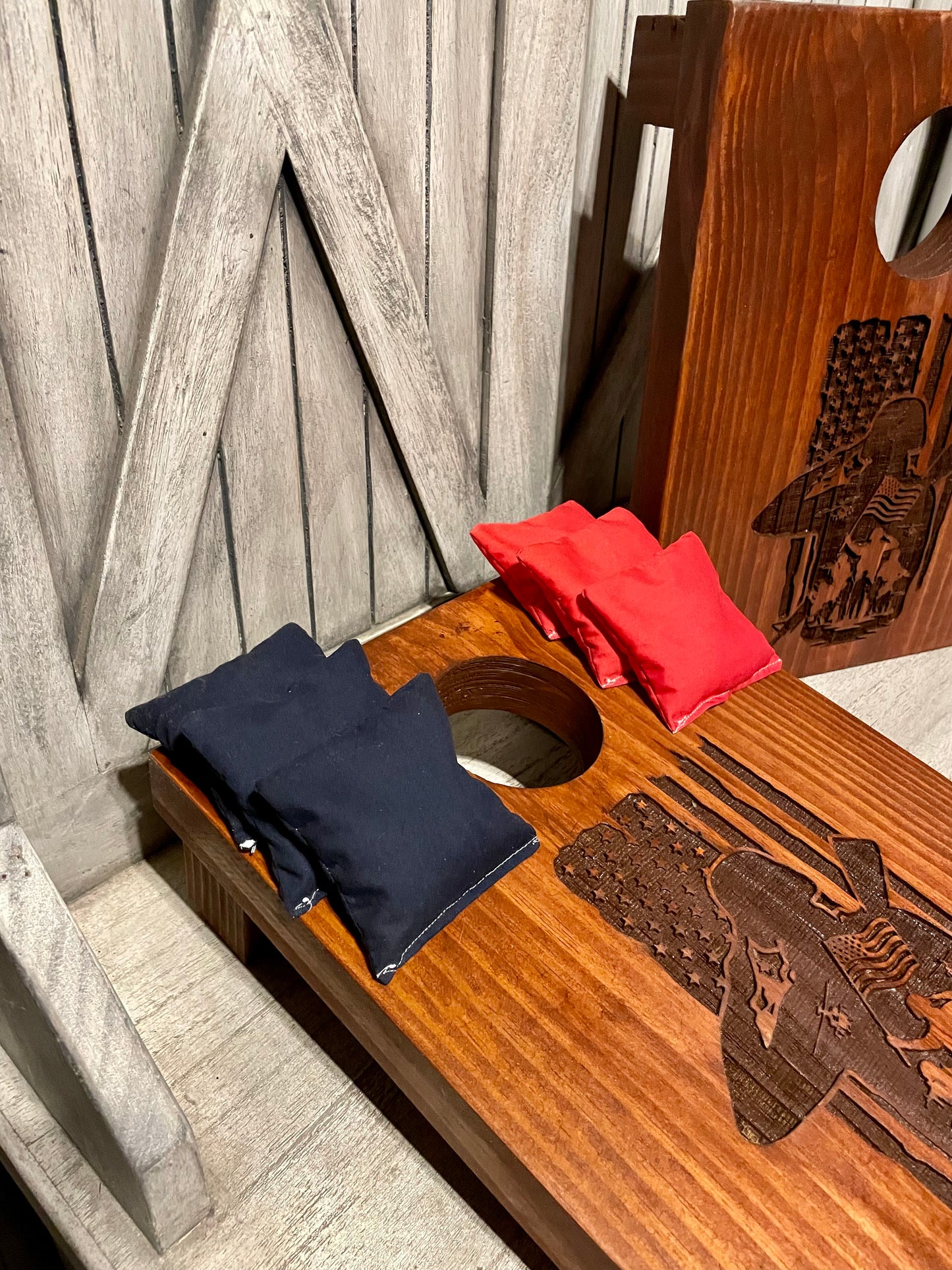 American Hero Tabletop Cornhole Set