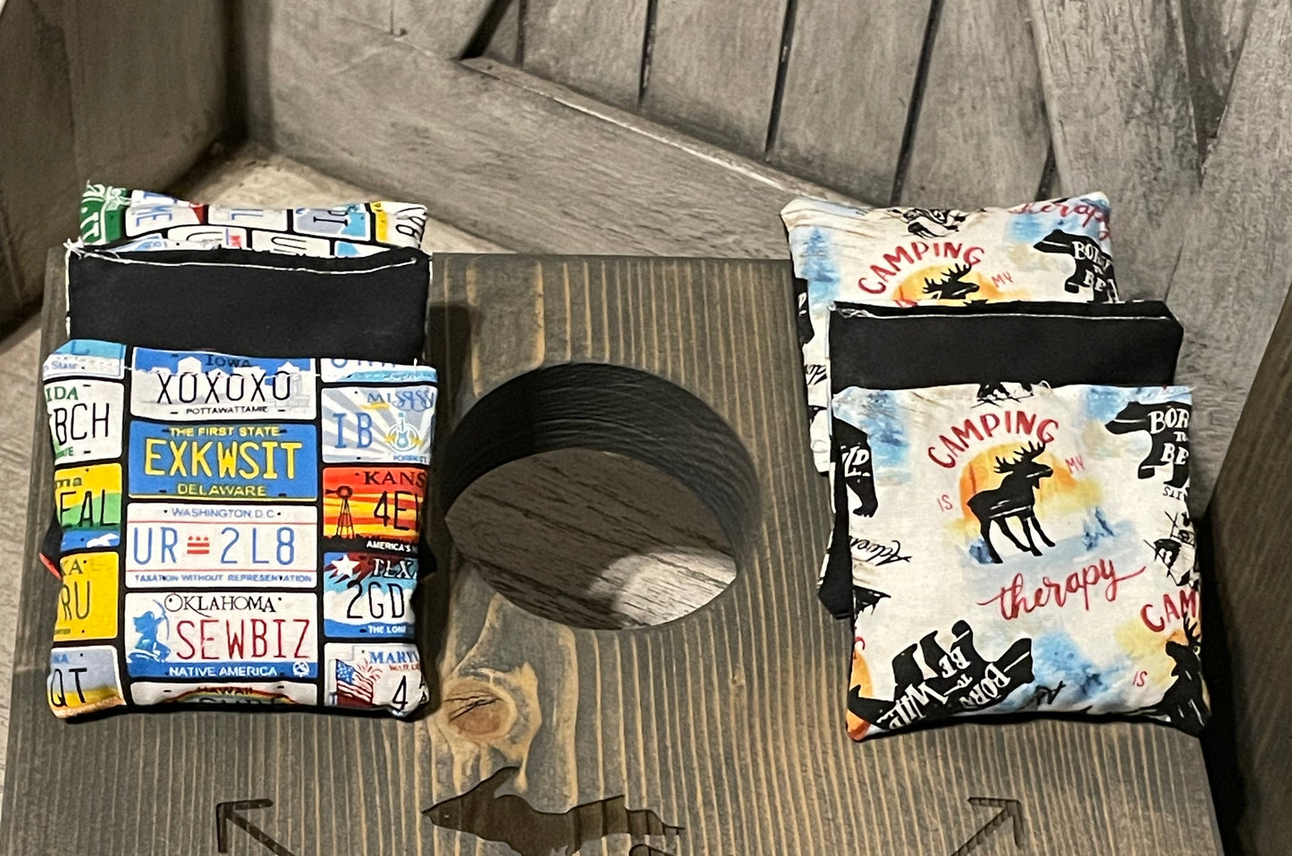 Michigan 1837 Cornhole Set