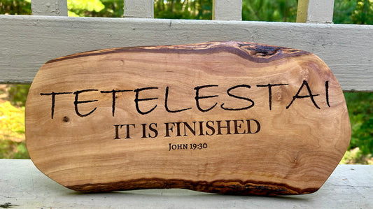 Tetelestai (Olivewood)