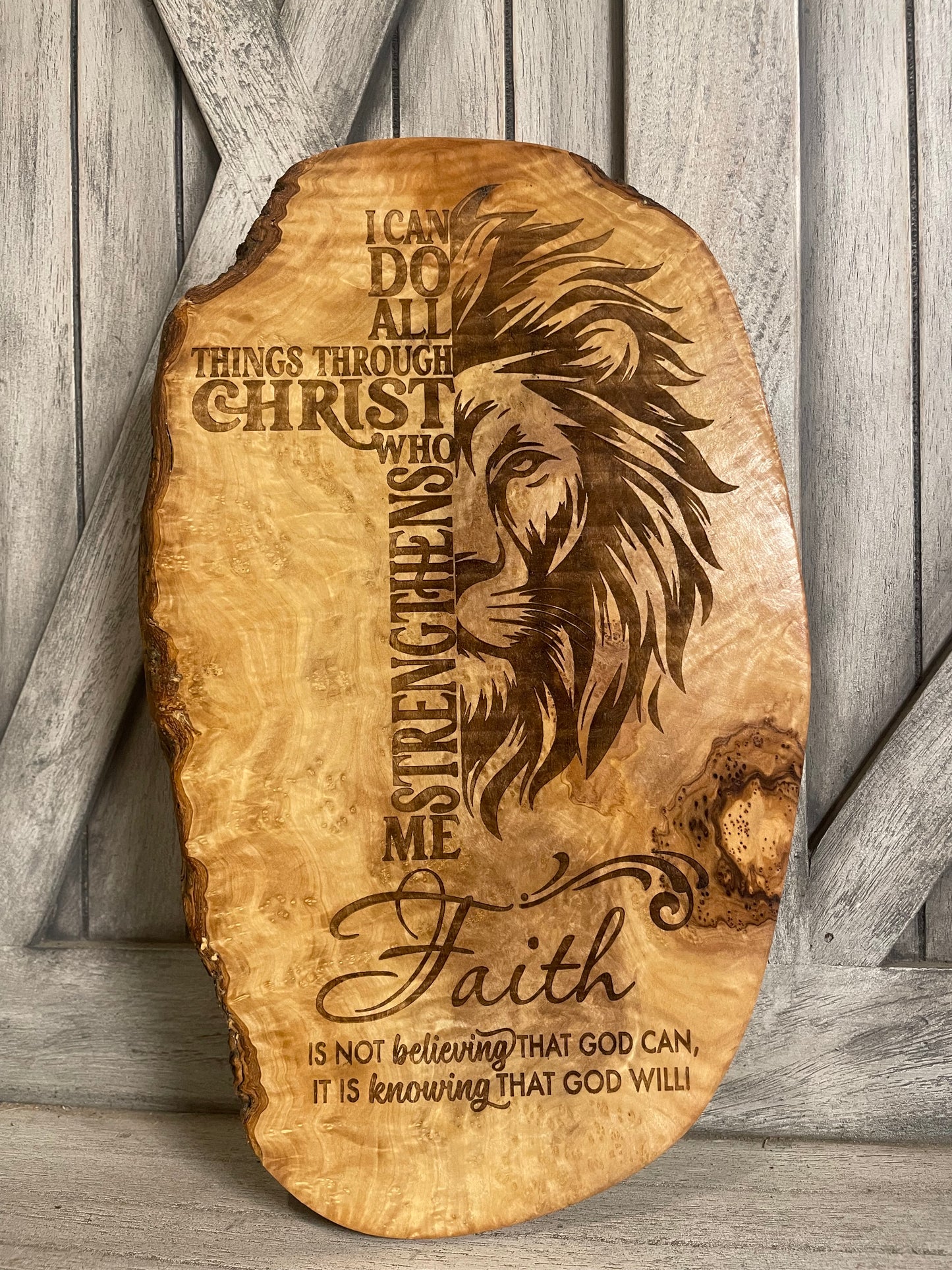 Lion Of Judah (Olivewood)