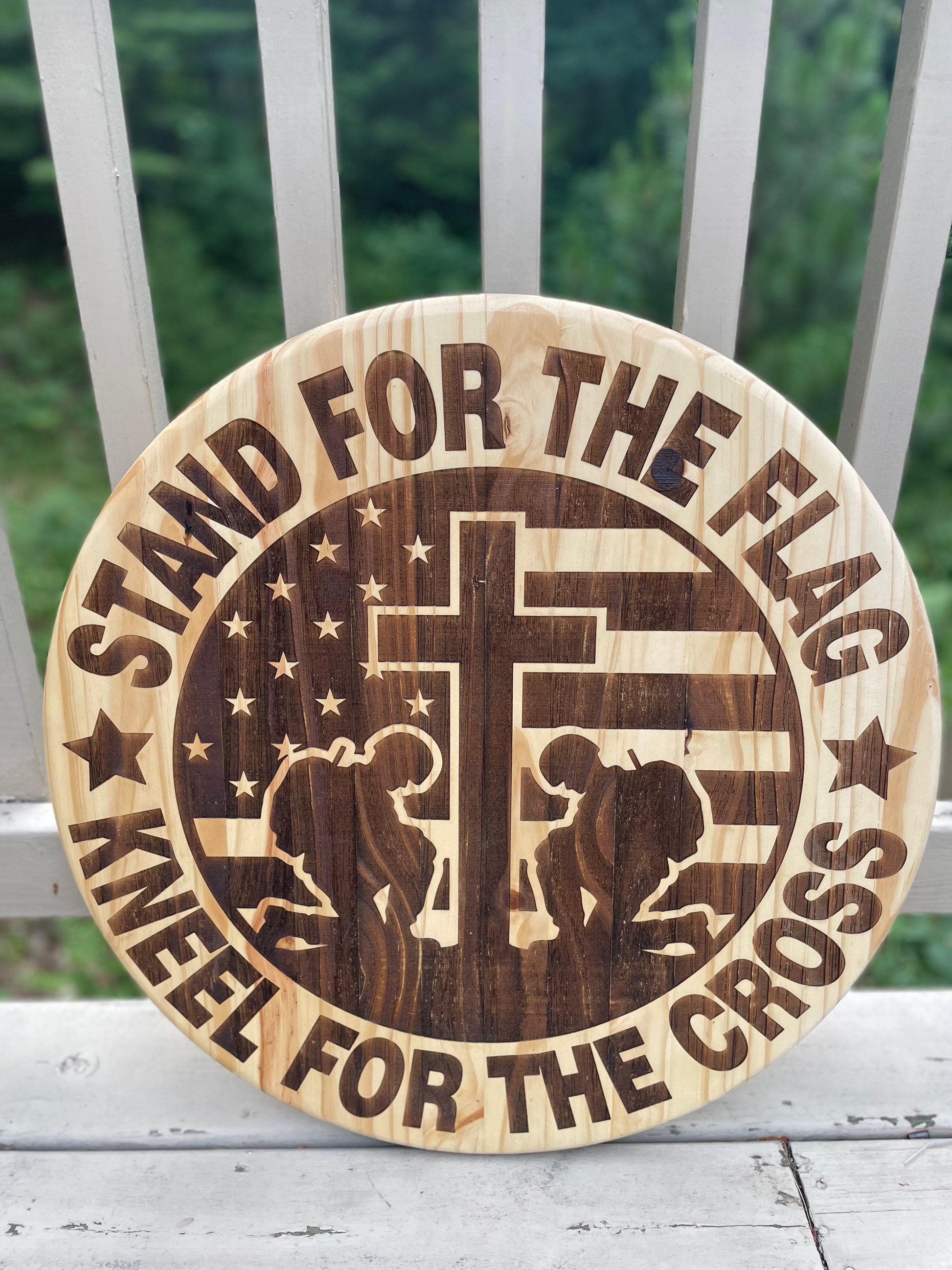Stand for the Flag, Kneel for the Cross (NMWP) image 0