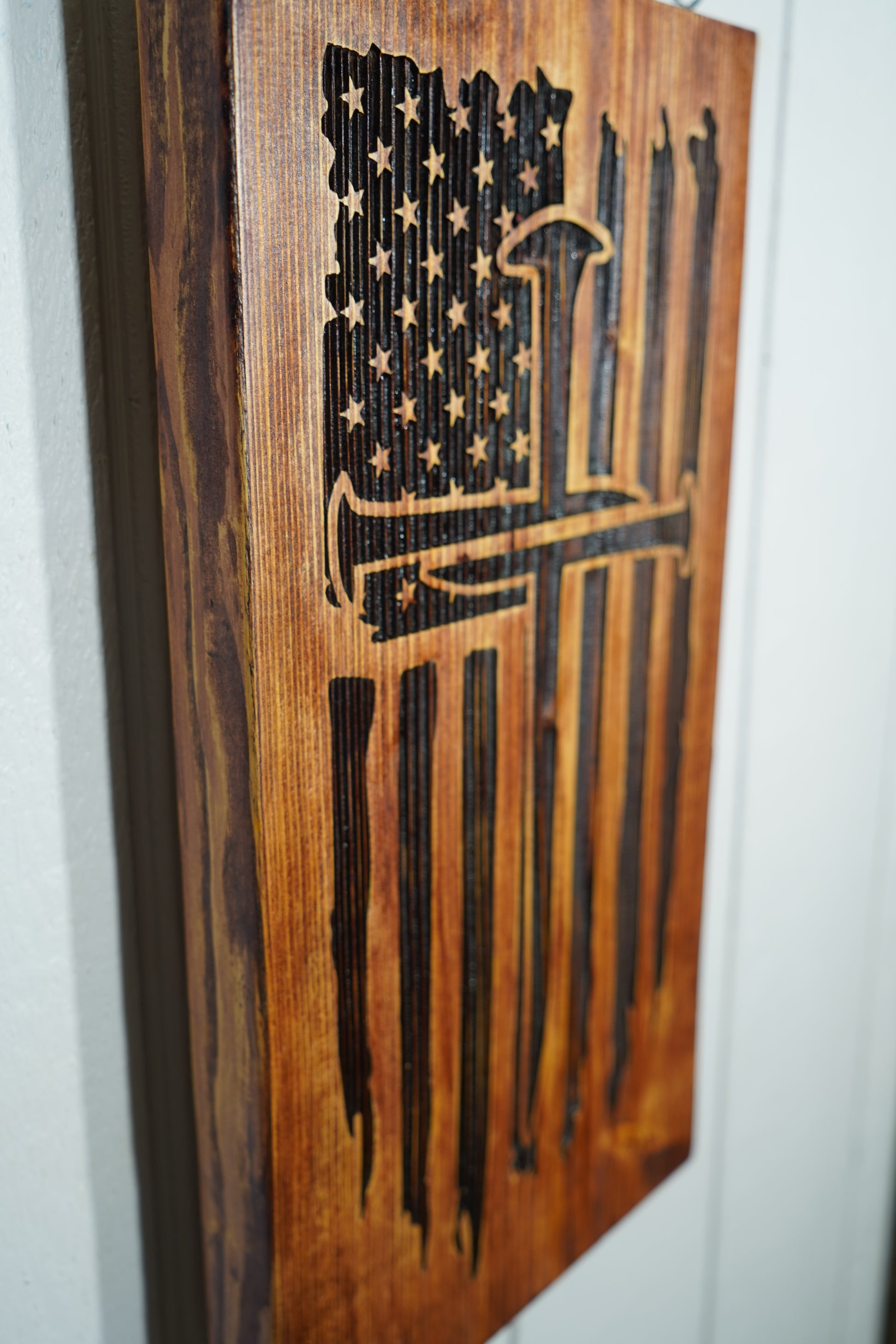 American Flag with Nails (NMWP) image 4