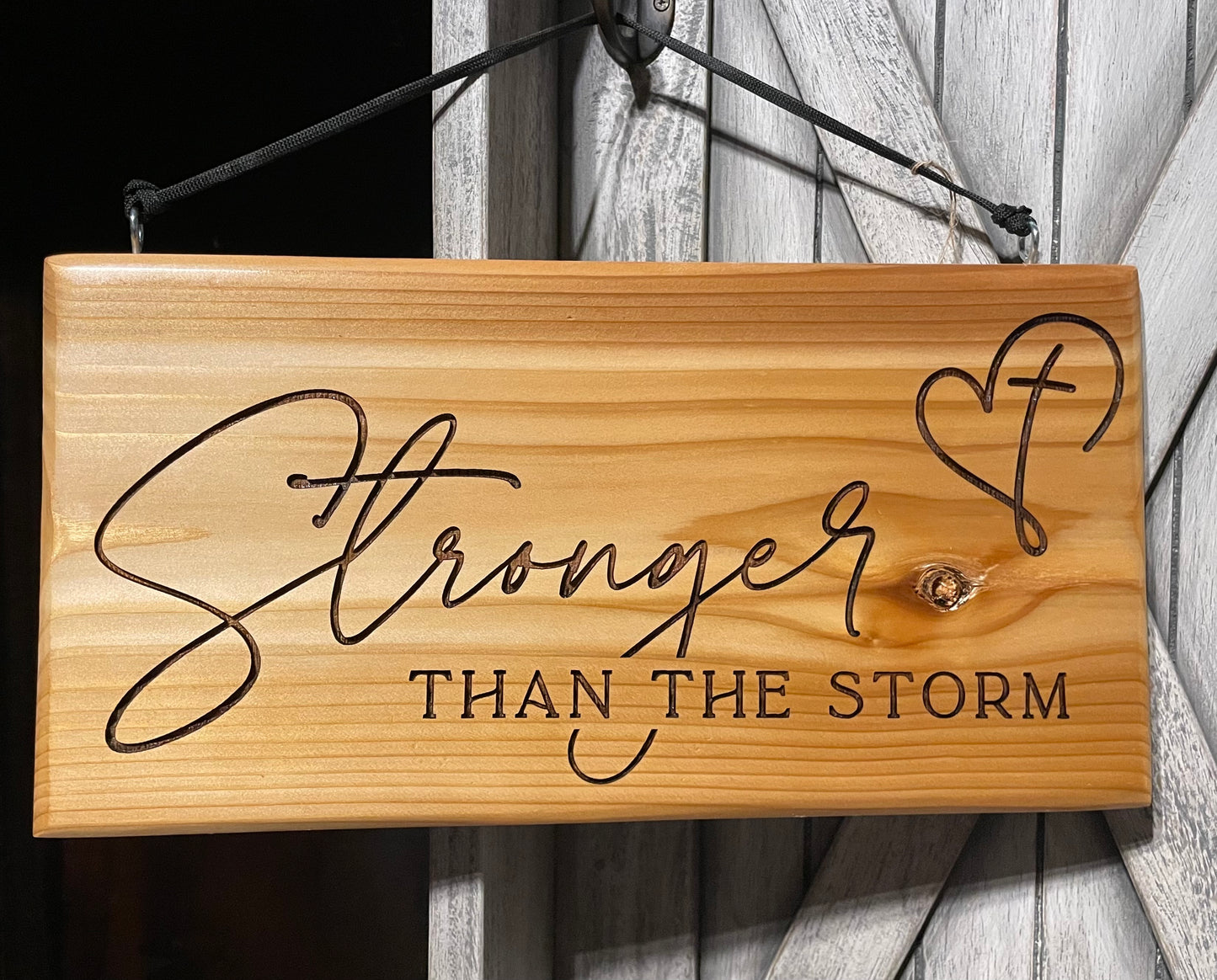 Stronger Than The Storm on Cedar image 0