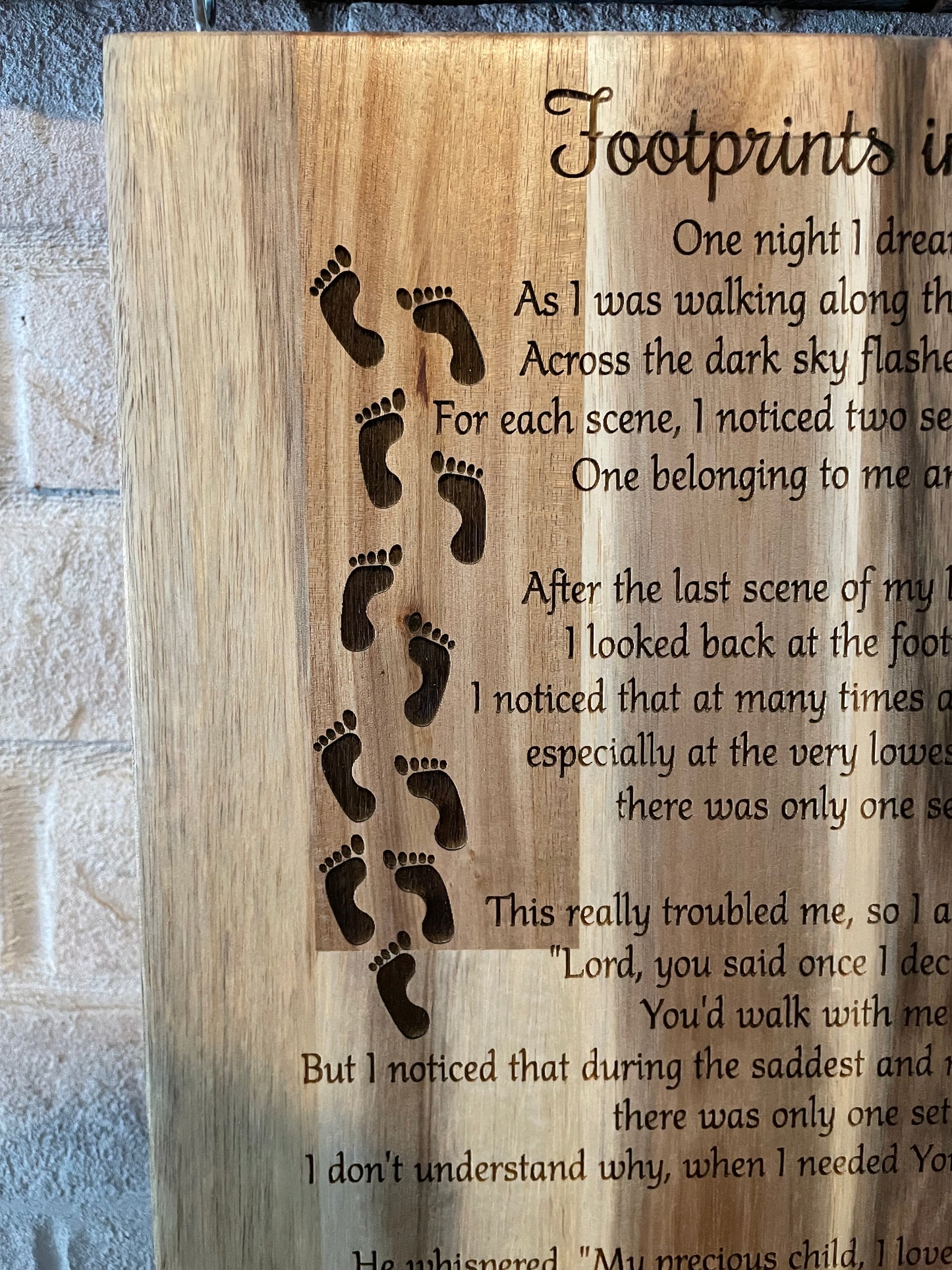 Footprints in the Sand (Acacia)