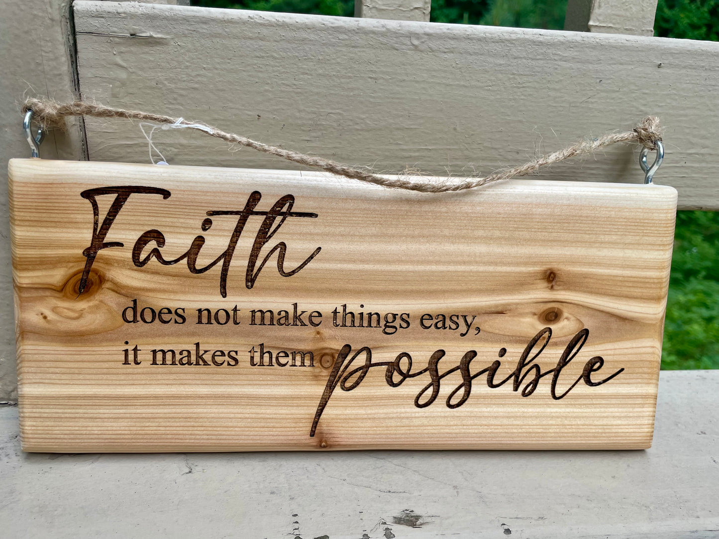 Faith Possible (Cedar)