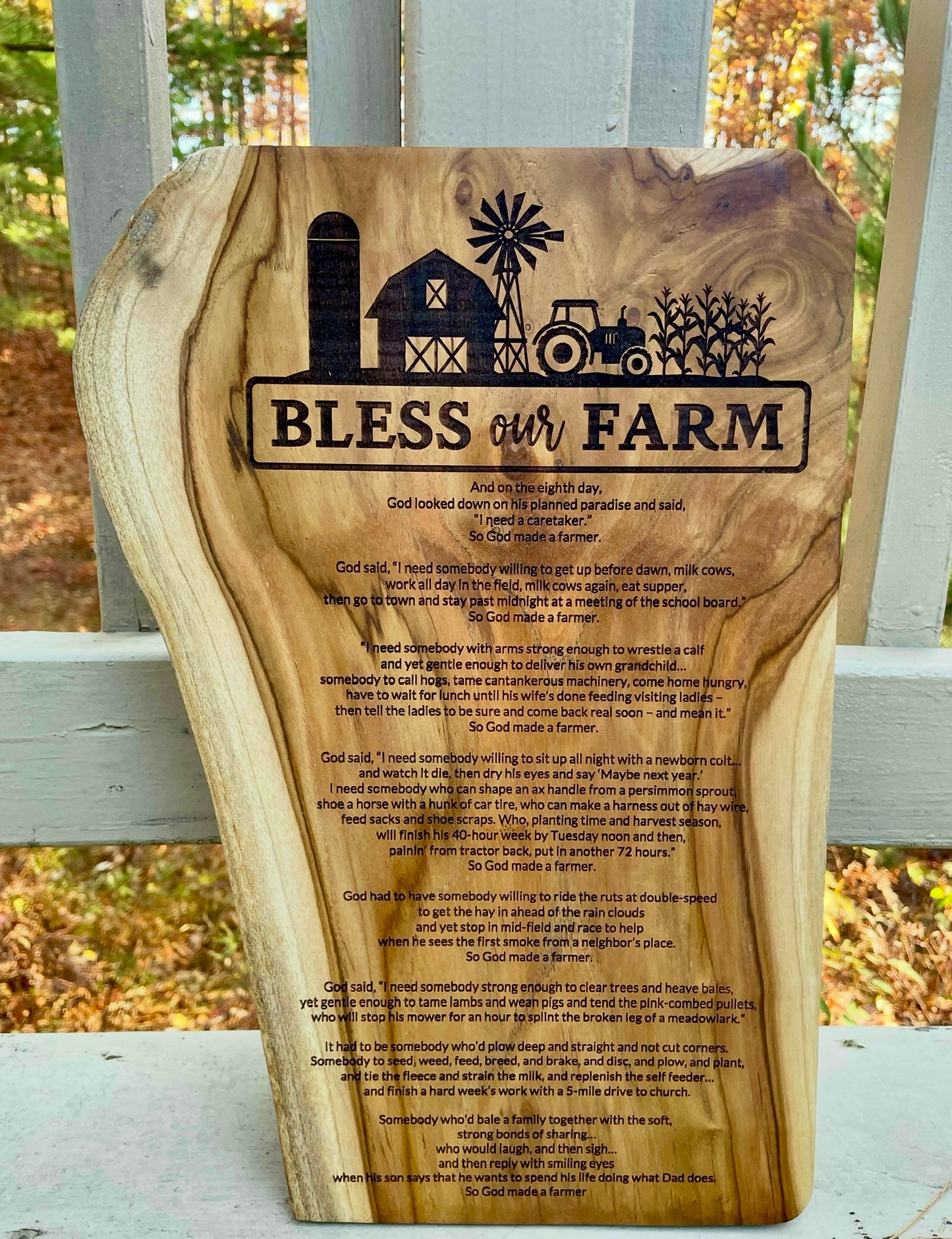 Bless Our Farm (Teak)