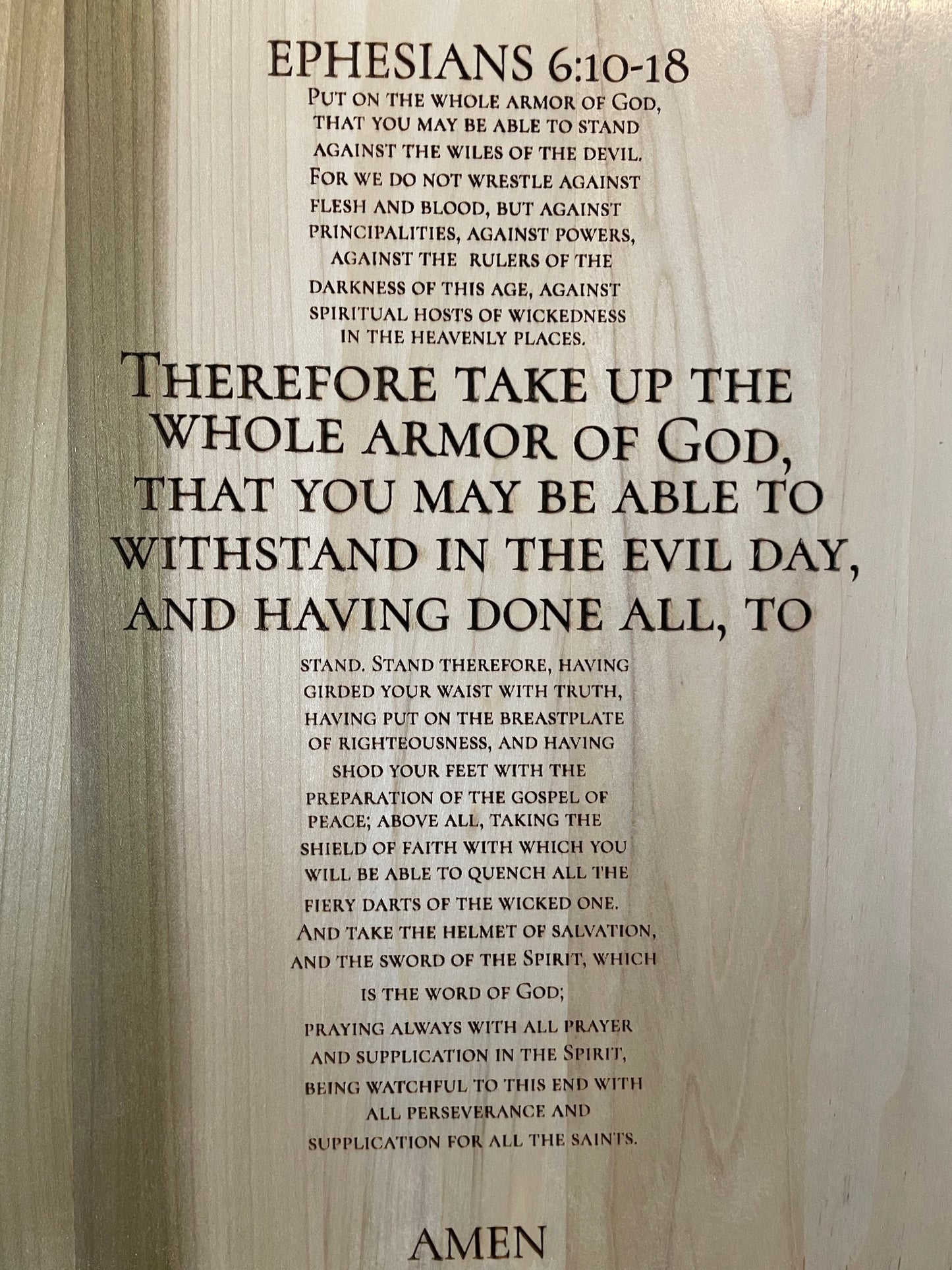 Full Armor of God (Poplar) image 1