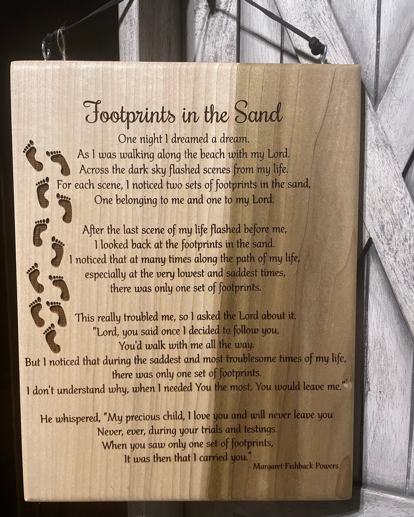 Footprints in the Sand (Poplar) image 0