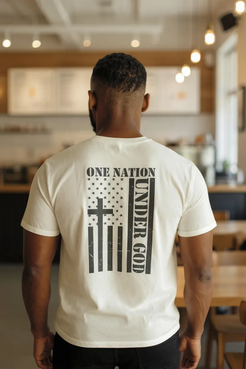 One Nation Under God Shirt  image 0