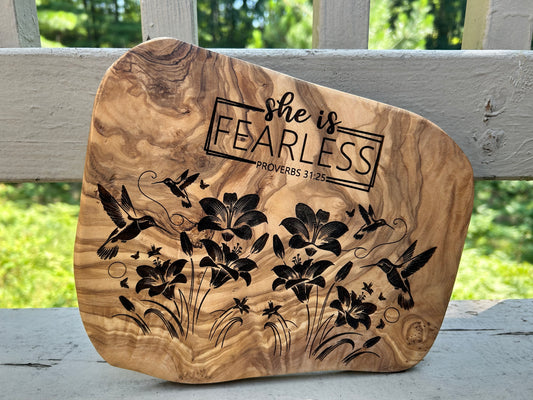 She Is Fearless (Olivewood)
