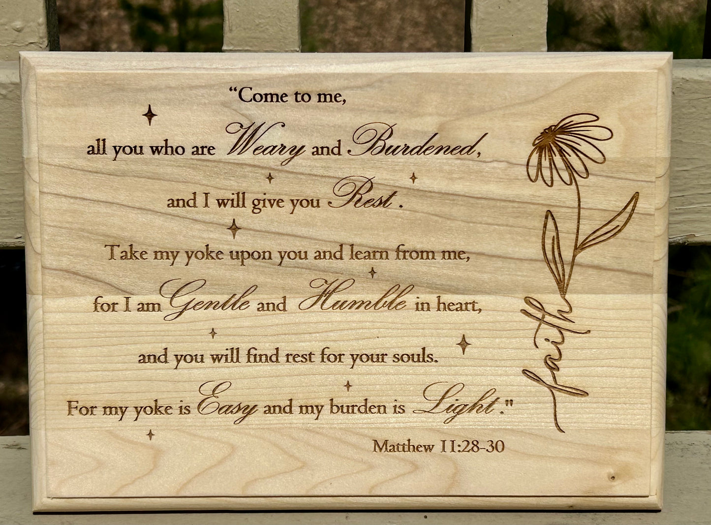 Matthew 11:28-30 (Poplar)