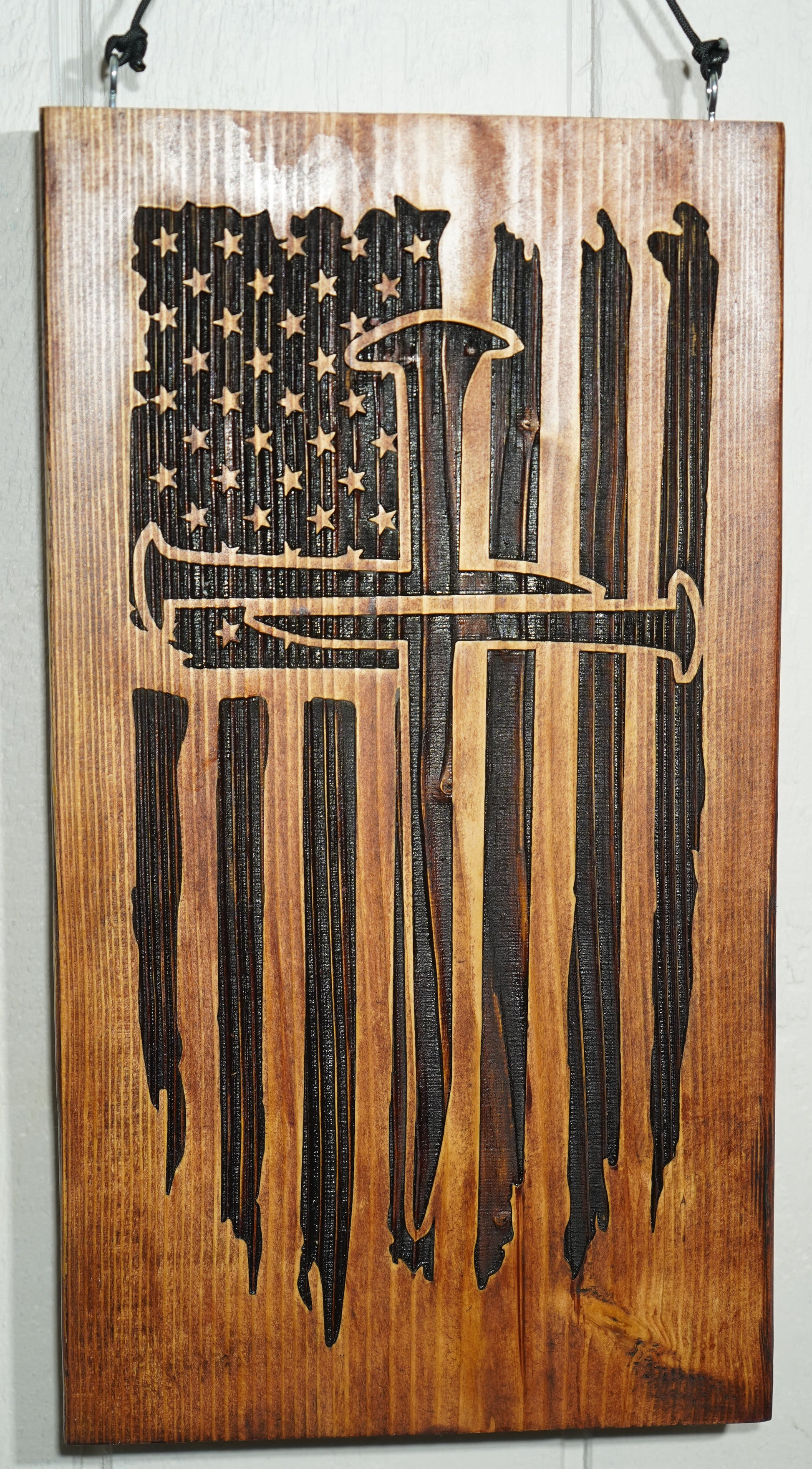 American Flag with Nails (NMWP) image 2