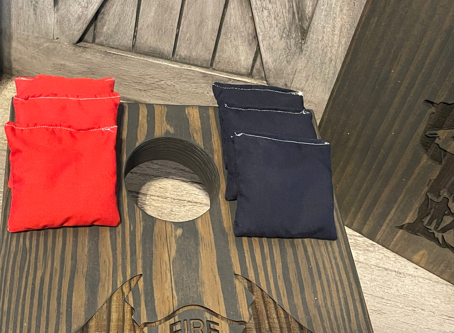 Firefighter Cornhole Set SRN image 2