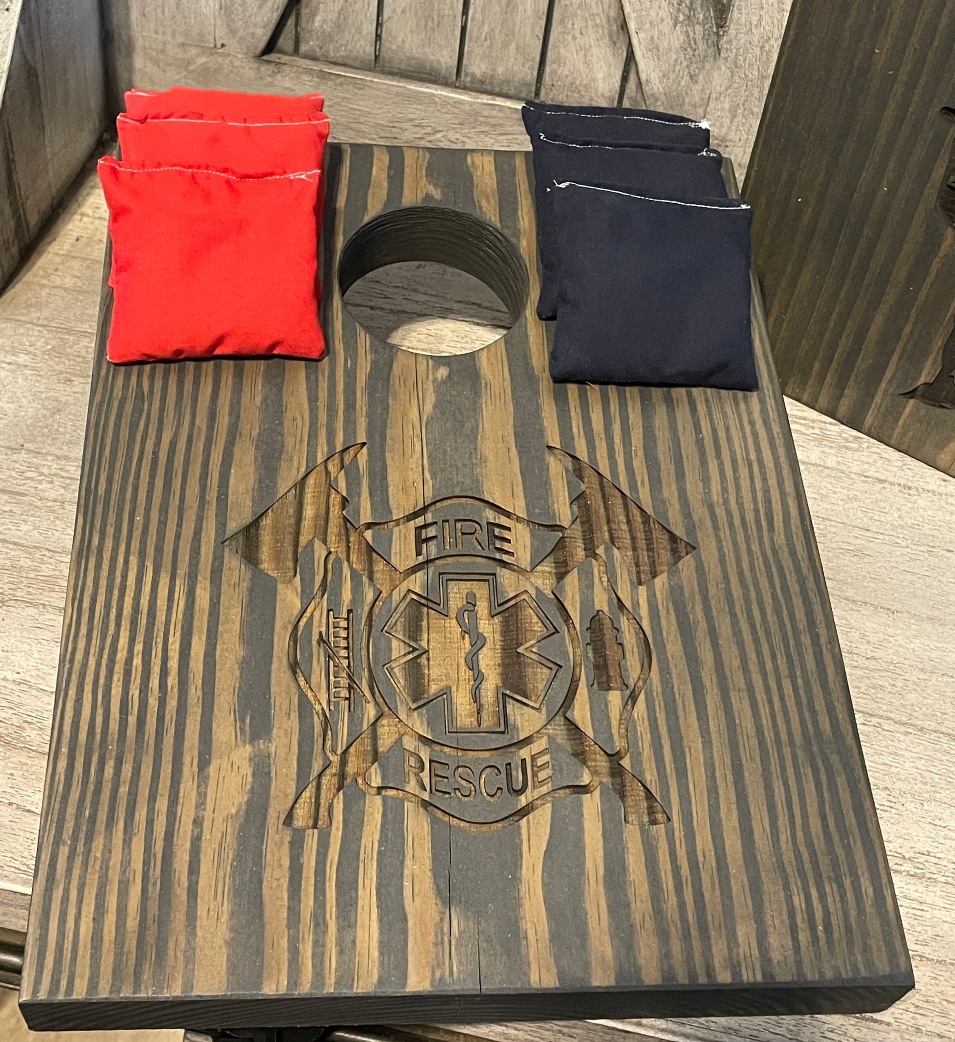 Firefighter Cornhole Set SRN image 5