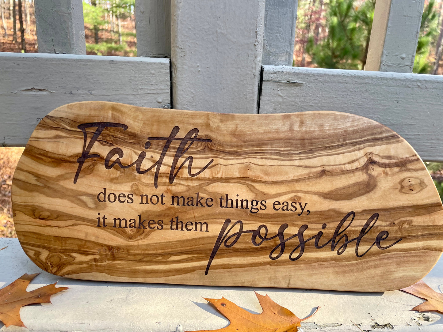 Faith Makes Them Possible(Olivewood)