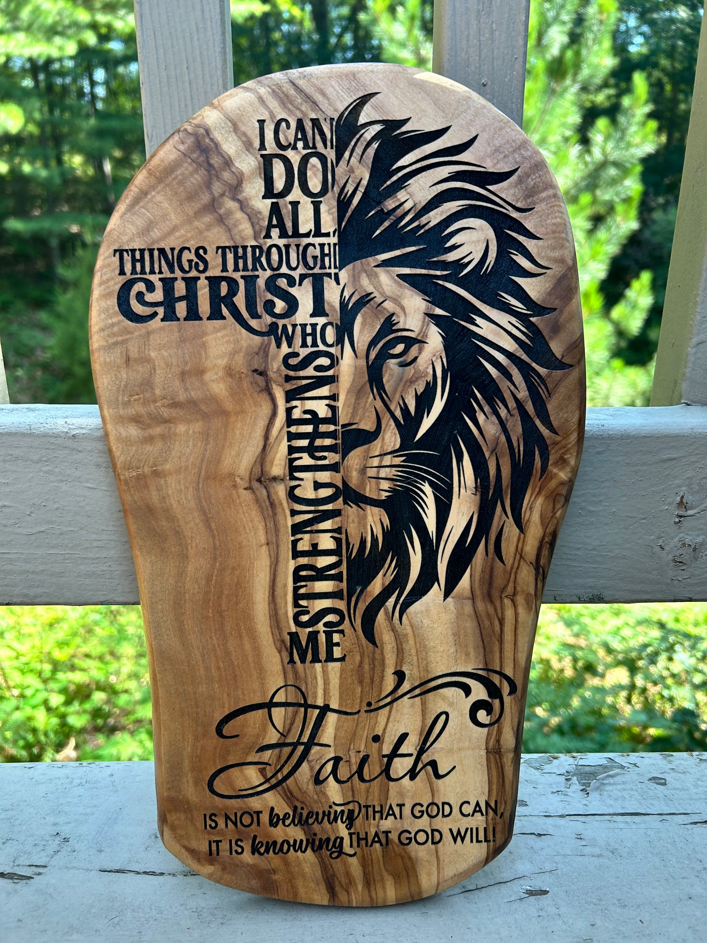 Lion Of Judah (Olivewood)