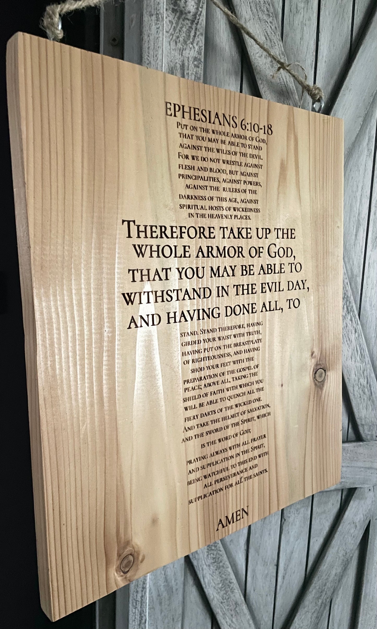 Full Armor of God (Cedar) image 1