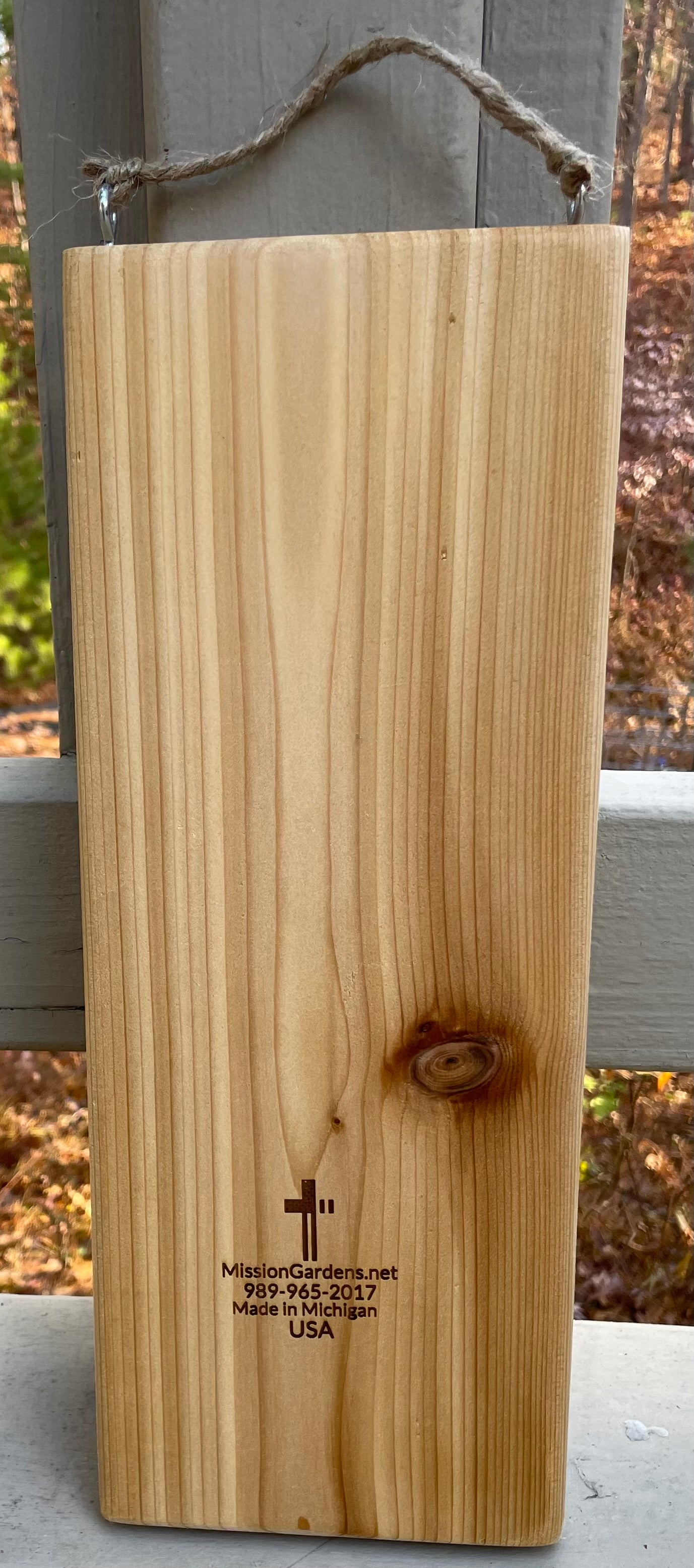 Serenity Prayer (Cedar)