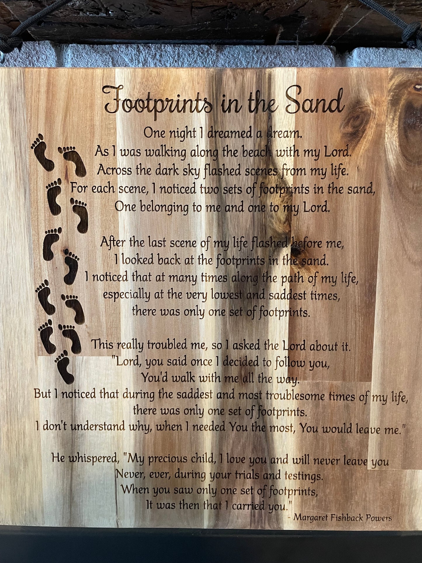 Footprints in the Sand (Acacia)