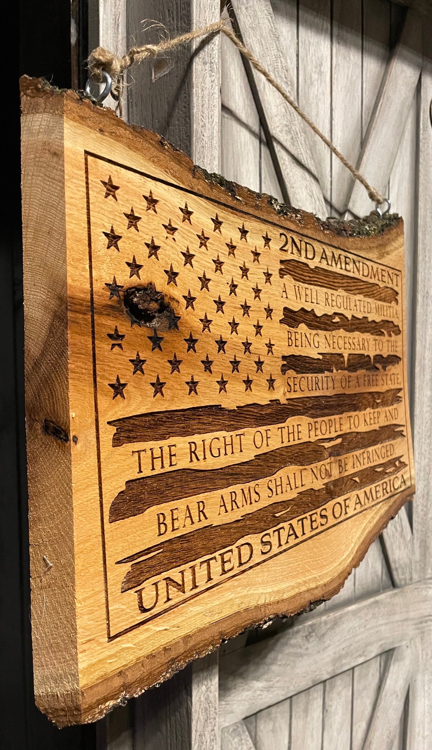 Second Amendment on Oak