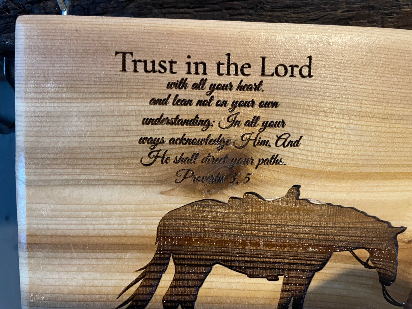 Cowboy & Cowgirl Proverbs 3:5