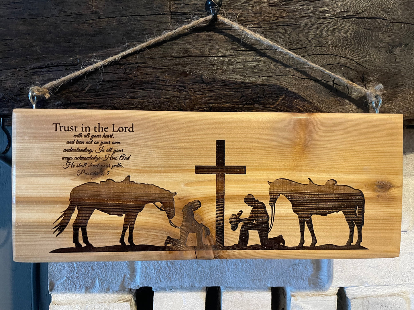 Cowboy & Cowgirl Proverbs 3:5