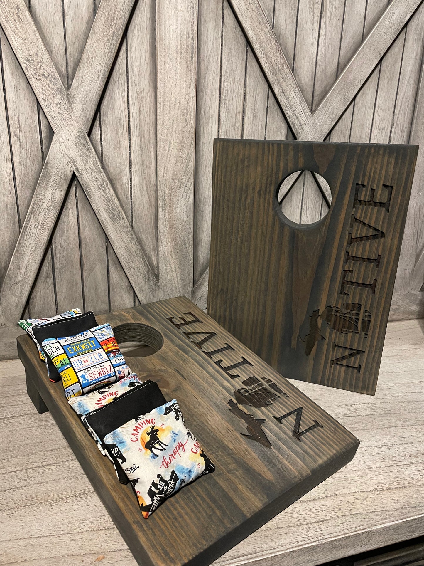 Native Cornhole Set