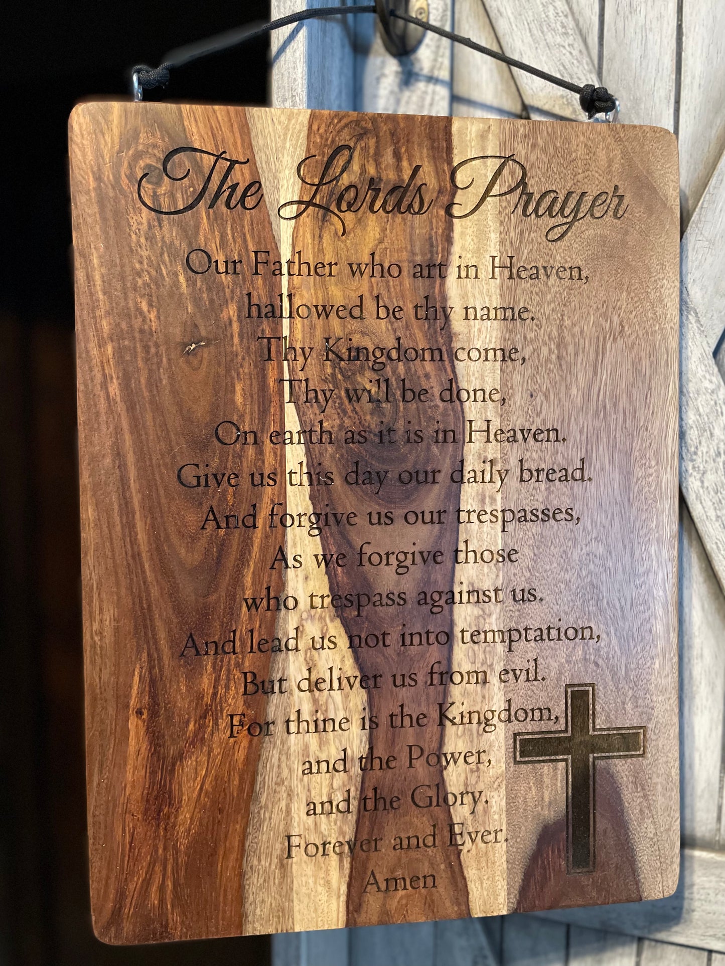 The Lord's Prayer (Rosewood)
