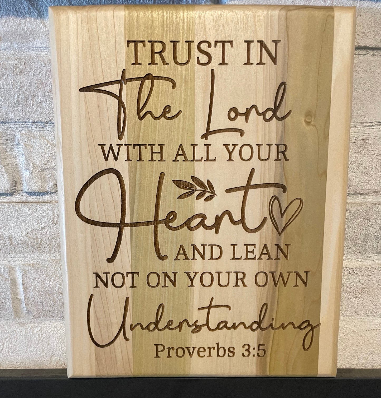 Trust In The Lord (Poplar)