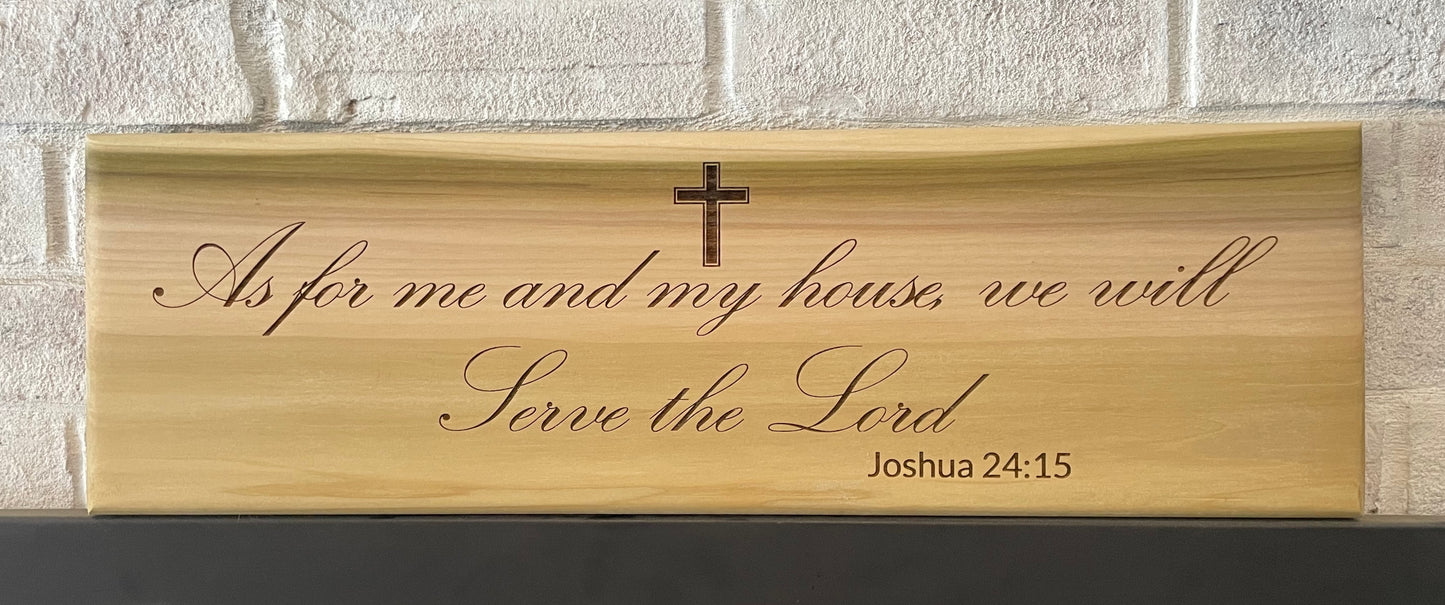 Serve The Lord (Poplar)