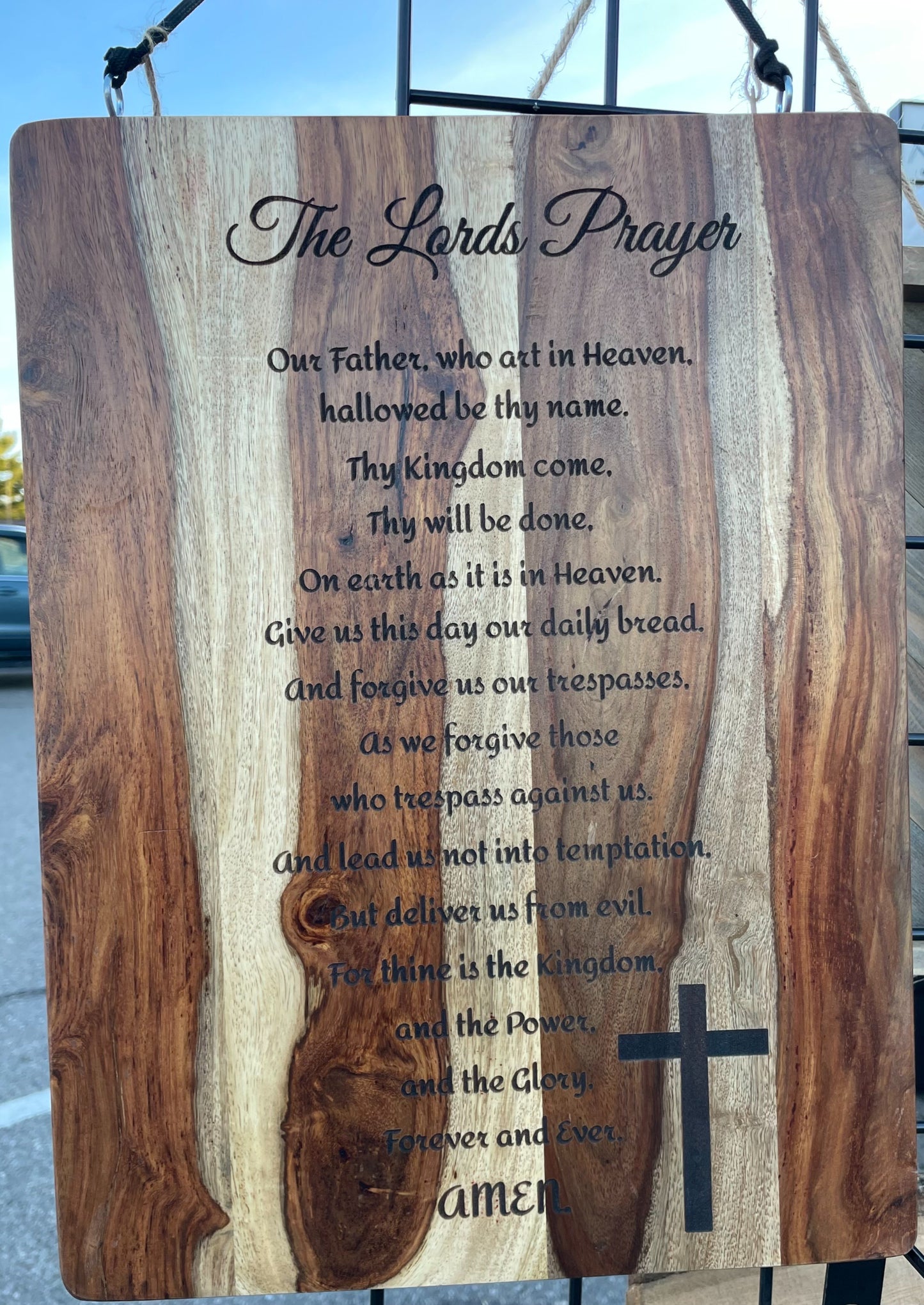 The Lord's Prayer (Rosewood)