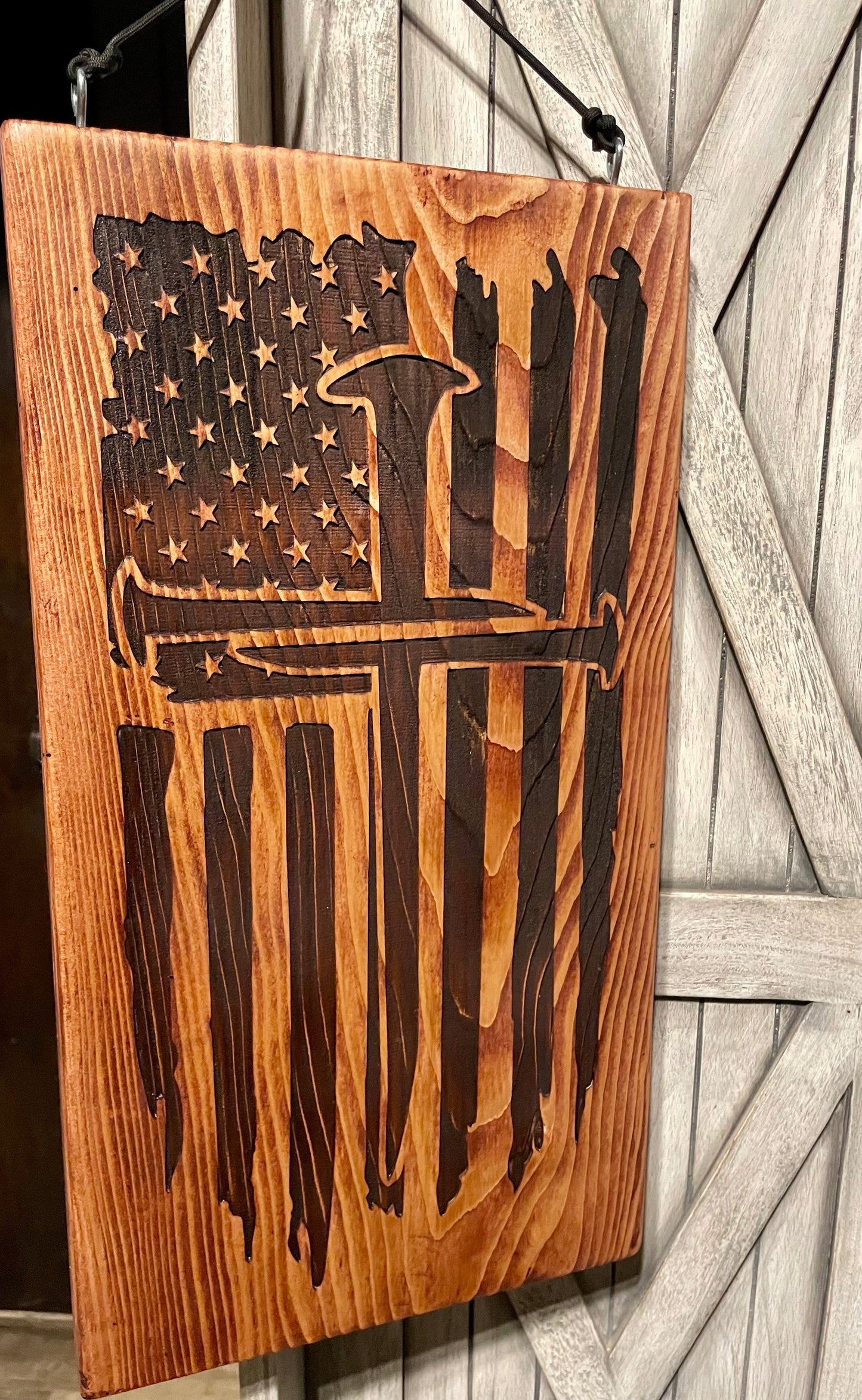 American Flag with Nails (NMWP) image 0