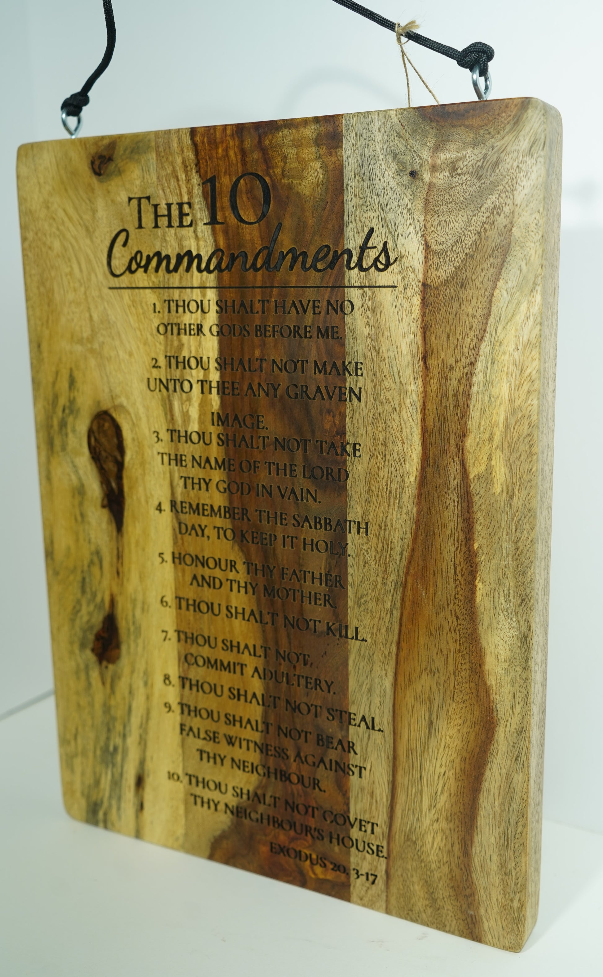 The Ten Commandments (Indian Rosewood) image 3