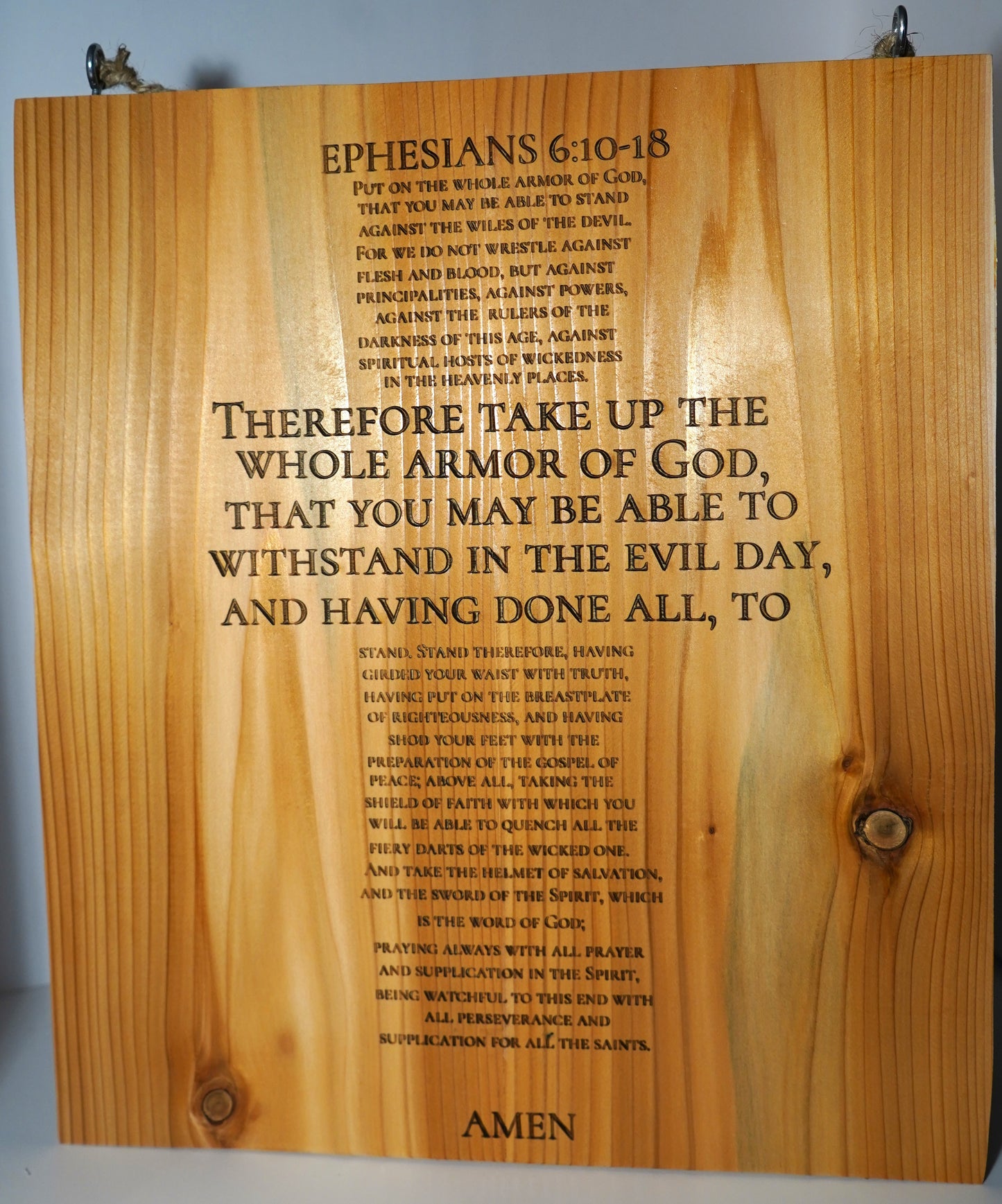 Full Armor of God (Cedar) image 3