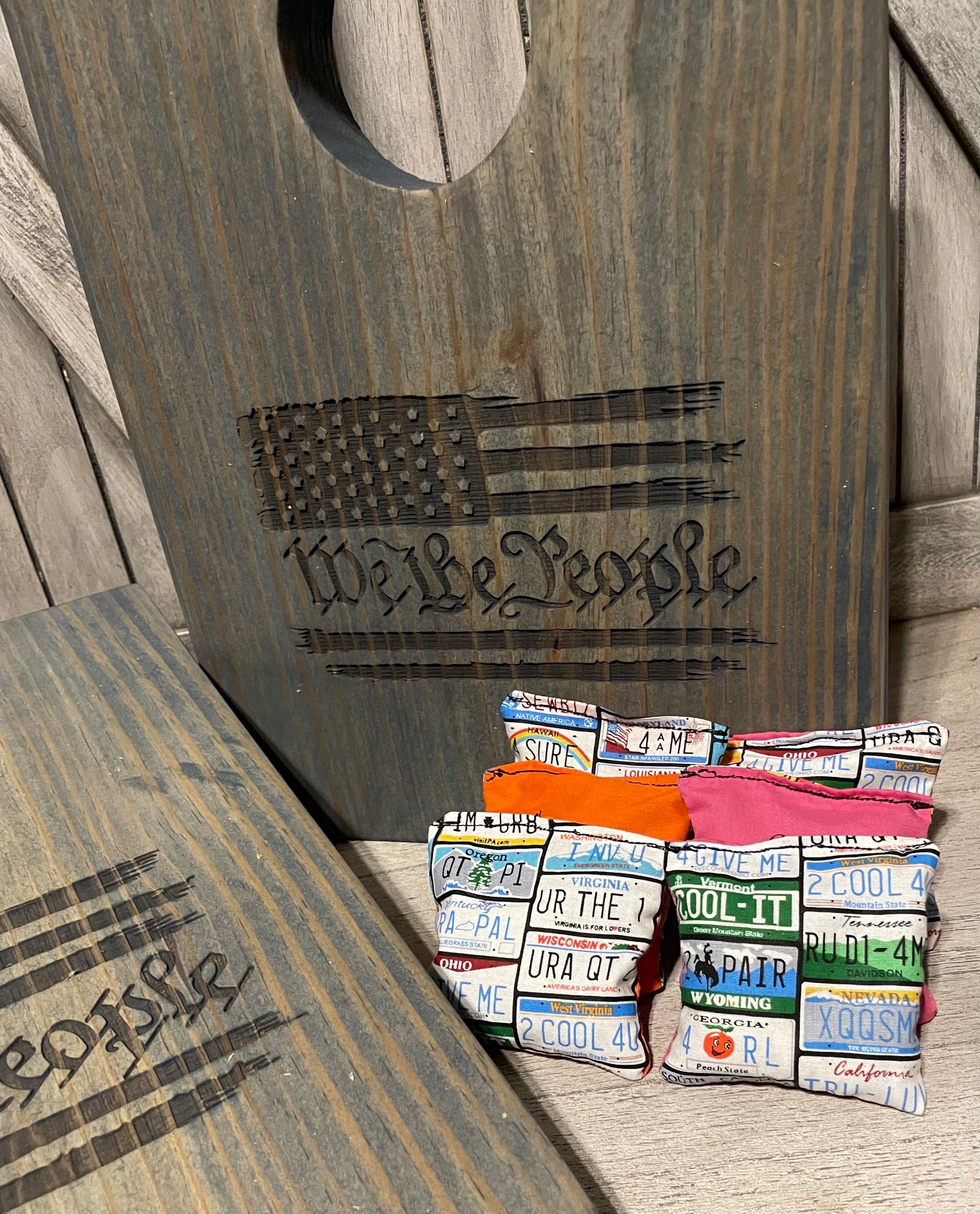 We The People Tabletop Cornhole Set POL image 2