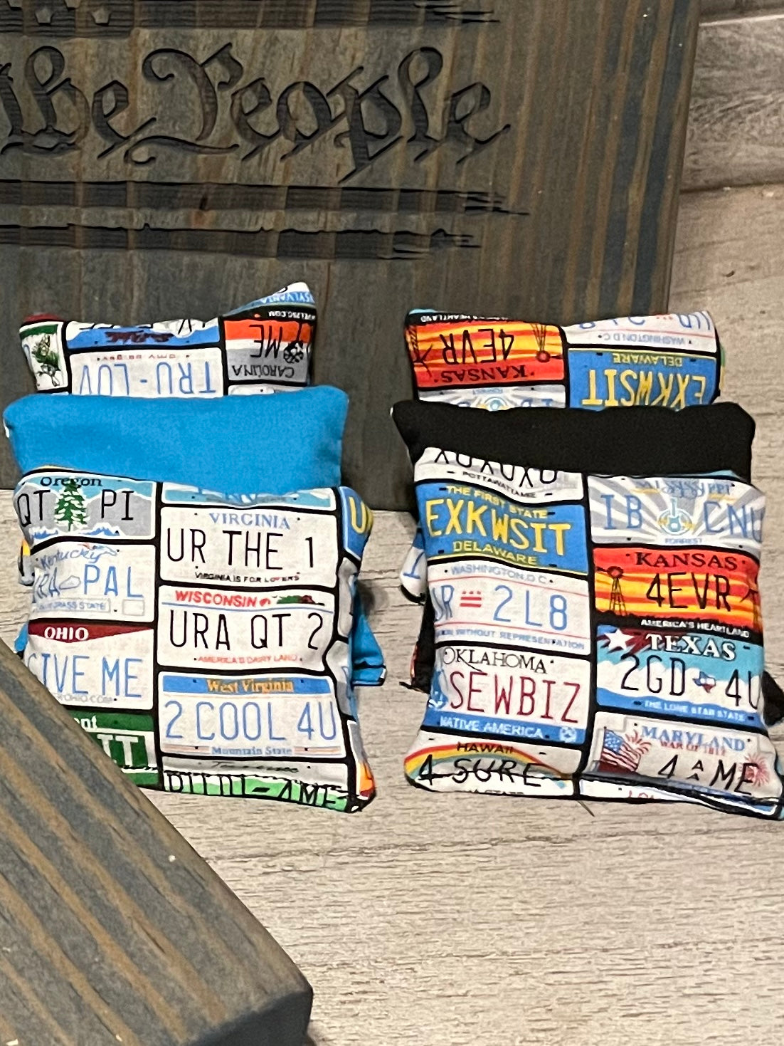 We The People Tabletop Cornhole Set BBL image 2